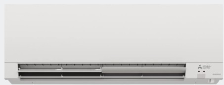 Professional HVAC technician installing ductless heating system